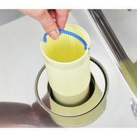 カクダイ ガオナ 防臭ゴミ受け 7.8センチ プラスチック製 賃貸 ミニキッチン GA-PB018 1個