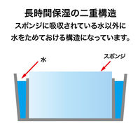 オープン工業　スポンジケース　Ｒー１　丸型　5個　（直送品）