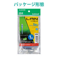 エレコム LANケーブル CAT5E 準拠 1m ブルー LD-CTN/BU1 1個
