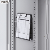 【在庫限り処分品】サンワサプライ　マニュアル・書類収納トレイ（ワイヤータイプ）　RAC-MNTR2　（直送品）