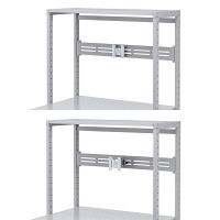 サンワサプライ　eラック　モニター用バー（幅1000mm）　ER-100MB　1セット　（直送品）