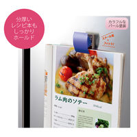 プラス マグネットクリップホールドMブリスタBL CP-040MCR-B 1セット(1個×2)