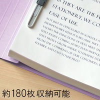 プラス フラットF樹脂 021N A4S VL NO.021N 1セット(10冊)（直送品）