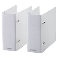 エレコム DVD・CD不織布ケース専用ファイル(2冊入り)36枚収納 クリア CCD-B02WCR 1セット(2冊入)