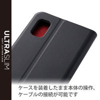 AQUOS wish2 / wish ケース カバー レザー TPU PM-S223PLFUBK エレコム 1個