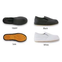 おたふく手袋 ジェイキッチンベーシック　厨房シューズ　黒 JW-951　黒　27.0cm 1足