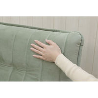 セルタン 大人かわいい カウチソファ 1人掛けタテキルト 幅830mm グリーン A282f-720GRN 1台（直送品）
