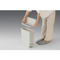 リス どこでも使えるペダルダストボックス13L ダークグレー GPRB052 1個