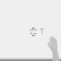 大和プラスチック Fー9 T型ラベル 大 ホワイト 4903266750916 1個（直送品）