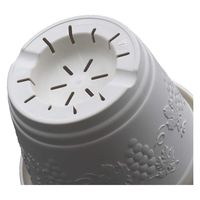 アップルウェアー クレストプランター 丸440型 ホワイト 4905980125087 1個