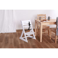 不二貿易 グローアップチェアー ペールホワイト 19067 1台（直送品）