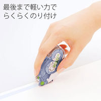 プラス テープのり スピンエコハニカム 詰め替えテープ 16m ブルー 青 37596（わけあり品）