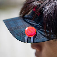 Tabata（タバタ） ゴルフ マーカー GV0885 フラッシュレッド A 5個（直送品）