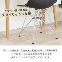 三栄コーポレーション イームズチェア スチール脚 4脚セット　ライトグリーン A1--PROCHR4STGR_AS　１セット(４脚）（直送品）