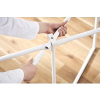 アイリスオーヤマ 簡単組立スタイル物干し ホワイト STMX-770 1台