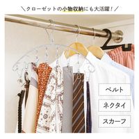 コモライフ 省スペースステンレスハンガー2個組 390209 1セット(2個組)
