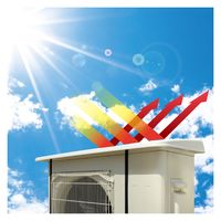 リッチェル エアコン日よけワイド 140006 1個（直送品）