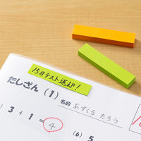 クラスタージャパン 強粘着ふせん 75×15mm カラーアソート C-KFU-18 1個