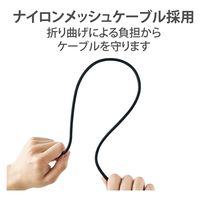 Premium HDMIケーブル 1m 4K 60p 金メッキ ブラック DH-HDP14ES10SBK  エレコム 1個