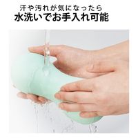 ダンベル やわらか 筋トレ シェイプアップ 衝撃吸収 丸洗い可能 エクリア スポーツ HCF-DBY10BUL エレコム 1個