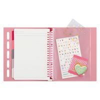 マルマン クラルテ バインダー A5 20穴 ピンク F415-08 1セット(2冊)