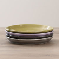 スタッキングプレート　Φ１８０ｍｍ　アリビオ　ＧＲ 77491 1箱（6個入り） 不二貿易（直送品）