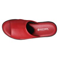 パンジー レディース コンフォート サンダル レッド L(24.0cm～24.5cm) 9149 1足 (直送品)（直送品）