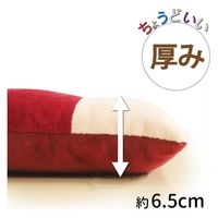 2枚 パッチワーク シートクッション パープル 約40×40×6.5cm 紐付き おしゃれ かわいい オフィス 事務所 椅子 車 チェア（直送品）