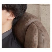 【軒先渡し】ヤマソロ ペザンテ リクライニングオフィスチェアー ブラウン 42-363 1脚（直送品）