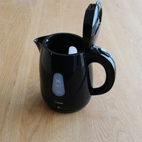 ドリテック 電気ケトル「プロム」1.0L ブラック PO-160BK 1台