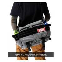 ライラクス DRESS フィッシングショルダーメッセンジャーバッグ ブラック 4249045 1個（直送品）