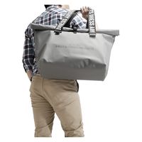 ライラクス DRESS 防水トートバッグ 65L ブラック 4249368 1個（直送品）