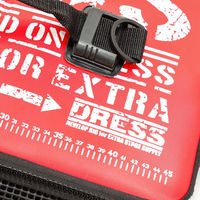 ライラクス DRESS 折りたたみ フローティングスカリ Lサイズ レッド×ホワイト 4249370 1個（直送品）