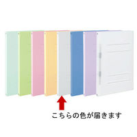 アスクル　フラットファイル　A4タテ　PP製　背幅18mm　5冊　グレー  オリジナル（わけあり品）