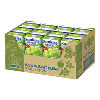 森永乳業 サンキスト100％マスカットブレンド 200ml 1箱（24本入）　ジュース　紙パック 果汁飲料