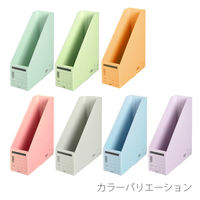 プラス　ボックスファイル　タテ　ＧＲ　A4タテ 背幅100＜mm＞グリーン　FL-052BFGR　5冊　　（直送品）