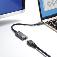 サンワサプライ USB Type C-HDMI変換アダプタ(8K/60Hz/HDR対応) AD-ALCHDR03 1個