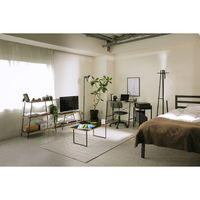 【アウトレット】ICHIBA Dio9 ディオナイン ハイラック 幅800×奥行330×高さ865mm ブラック DIR-3599BK 1台（直送品）