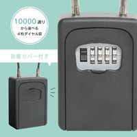 【キーボックス】カール事務器 スペアキーボックス（ワイヤー吊り下げタイプ）黒 CKB-S03-K 1個