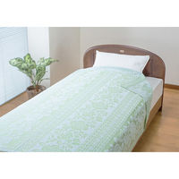 ファミリー・ライフ 日本製 今治産 ジャカード織タオルケット ミューズ a28346 1セット(4色入)（直送品）