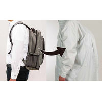 アクセス リュックインレインコート ライトグレー ARG211LGL-L 1セット