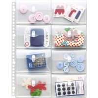 ライオン事務器 なんでもポケット A4 マチ付 30穴 NP-8M 14732 1セット(2枚)