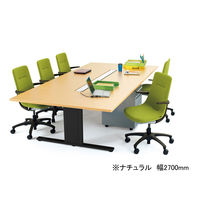 【組立設置込】サンテック クリエイティブワークテーブル2 ミディアム 幅4200×奥行1330×高さ700mm 1台（7梱包）