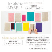 日本ノート camino B6ダイアリーシャンパンゴールド PBF92GO19（直送品）