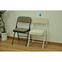 エイ・アイ・エス 折畳ミーティングチェア アイボリー AAMO-81 IVx4 1セット（4脚入り）（直送品）