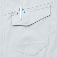 アイトス HERO’S UNIFORM 長袖ブルゾン シルバーグレー L 2901-003-L（直送品）