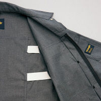 アイトス HERO’S UNIFORM 長袖ジャンパー グレー SS 64101-004-SS（直送品）