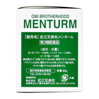 近江兄弟社メンターム 85g 近江兄弟社　塗り薬 常備薬 すり傷 やけど しもやけ あかぎれ【第3類医薬品】