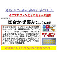 総合かぜ薬A「クニヒロ」 24錠 皇漢堂製薬　風邪薬 鼻水 くしゃみ のどの痛み せき たん 発熱【指定第2類医薬品】