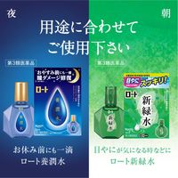 ロート新緑水b 13ml ロート製薬　目薬 生薬由来抗炎症成分 目やにが多い時などの目のかすみ 目の疲れ 充血【第3類医薬品】